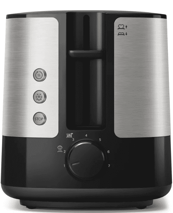 Тостер PHILIPS HD2635/90 950Вт серебристый, Нидерланды